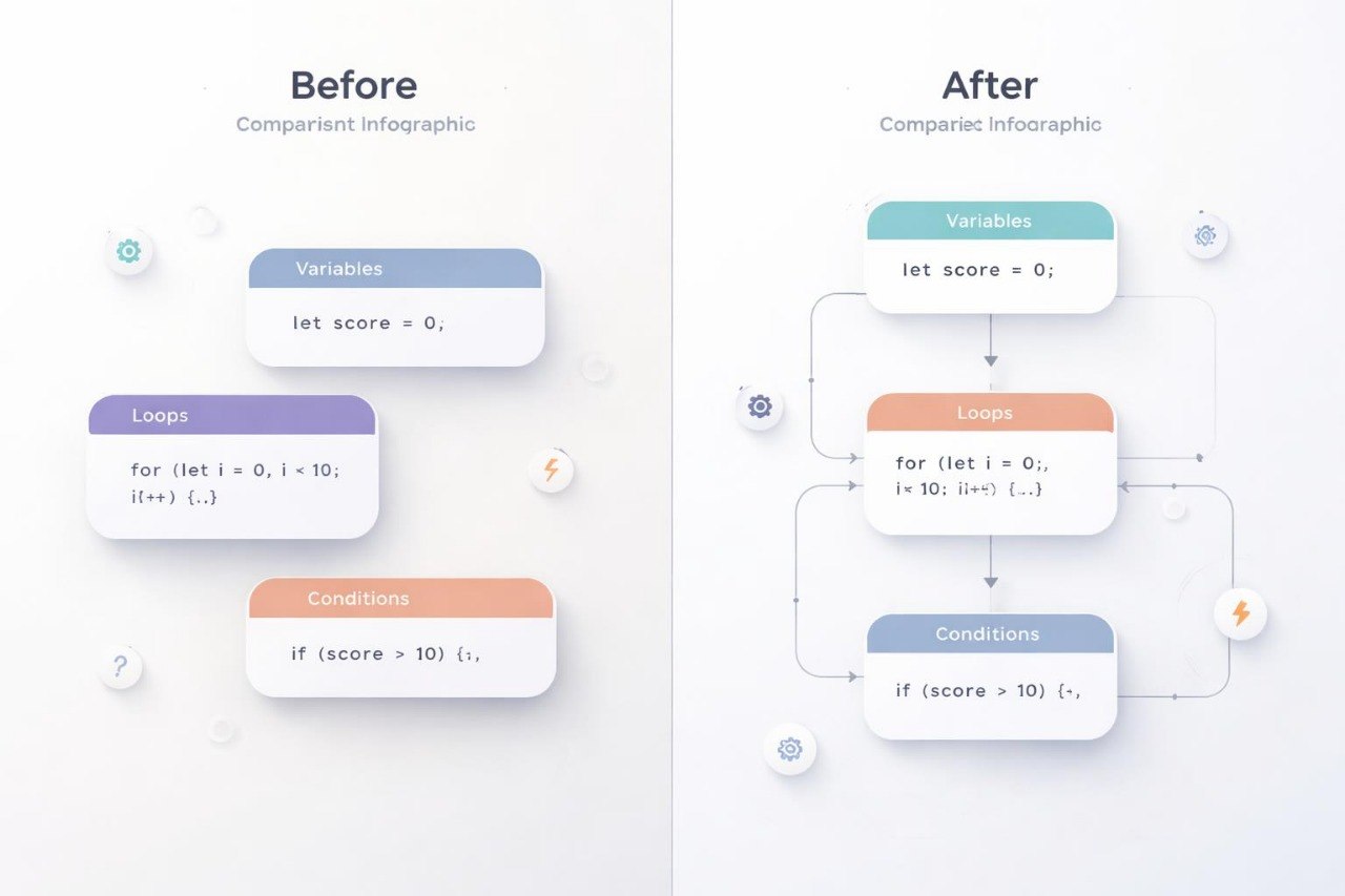 Before/After diagram