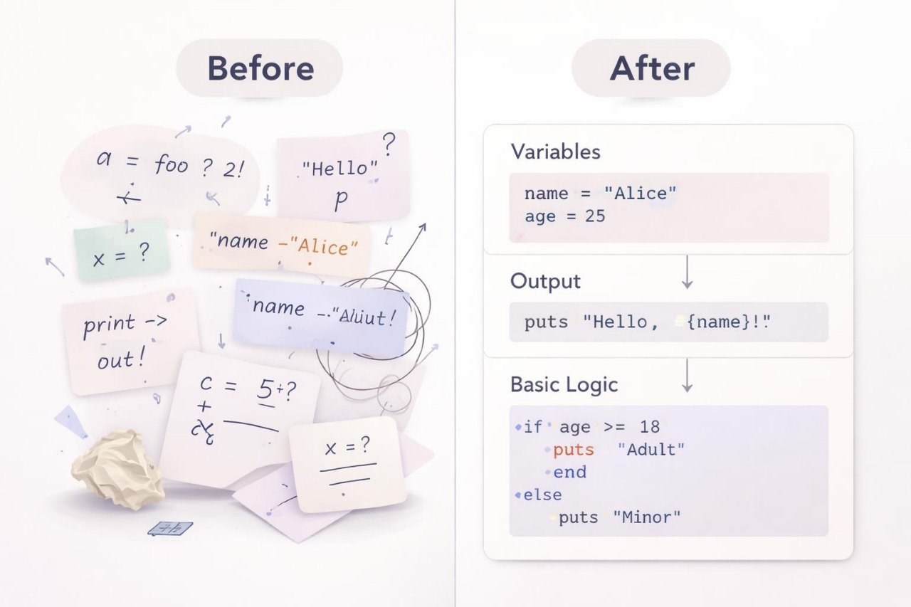 Before/After diagram